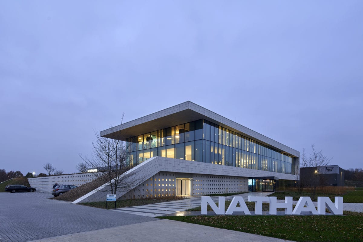 Nieuwbouw duurzaam kantoor en bedrijfsgebouw Nathan