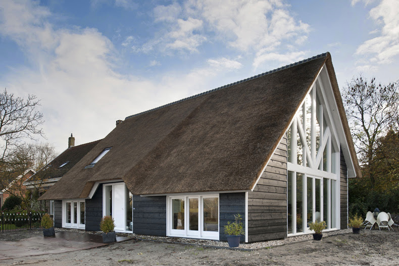 Reconstructie schaapskooi tot moderne woning